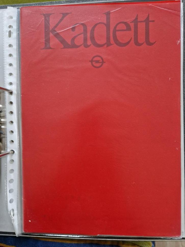 Folders Opel Kadett D en E, Boeken, Auto's | Folders en Tijdschriften, Zo goed als nieuw, Opel, Verzenden