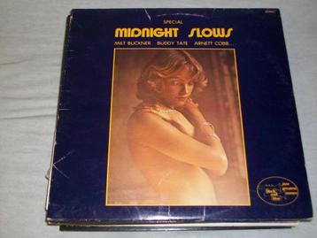 2 lp's MIGNIGHT SLOWS - Milt Buckner, Buddy Tate  beschikbaar voor biedingen