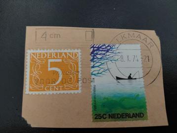 stempel Alkmaar, natuur en milieu nvph 1045 / cijfer op brie beschikbaar voor biedingen