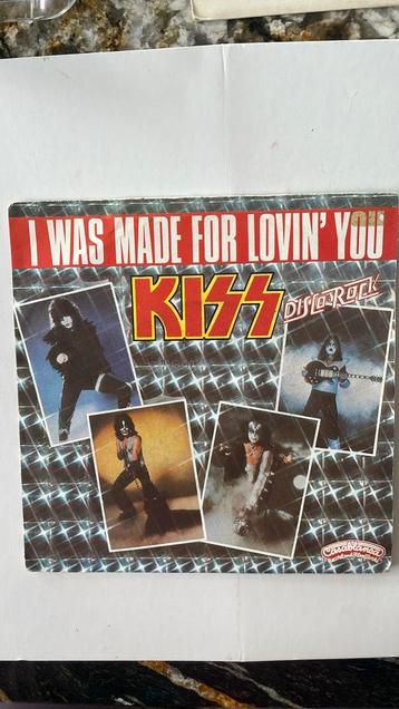 Singel: KISS:  I WAS MADE FOR LOVIN YOU, Hard Times beschikbaar voor biedingen