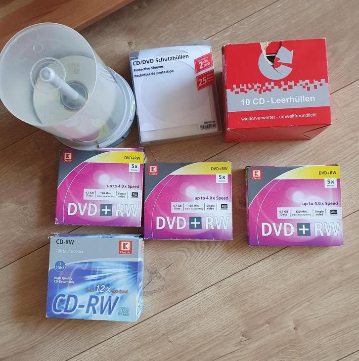 Schrijfbare rewritable, cd dvd nieuw, Computers en Software, Beschrijfbare discs, Nieuw, Ophalen of Verzenden