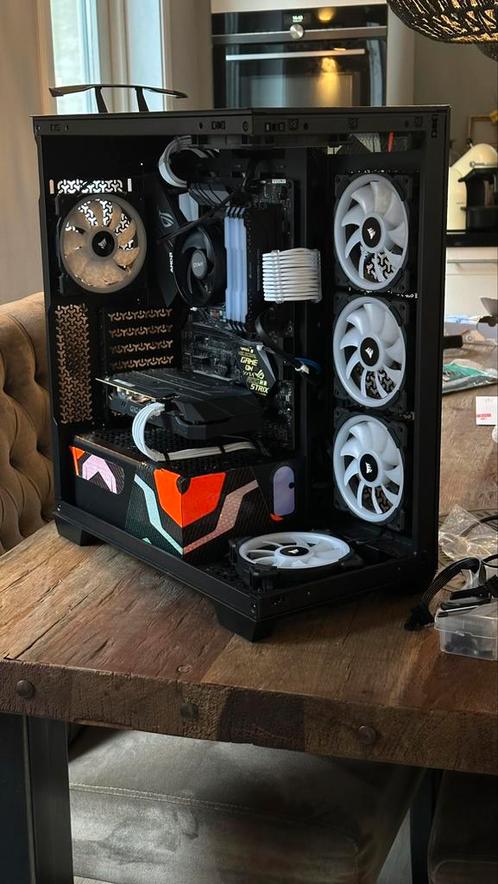Game pc! Razen 5 5600x 1660 super 1000 watt voeding corsair!, Computers en Software, Desktop Pc's, Zo goed als nieuw, Onbekend