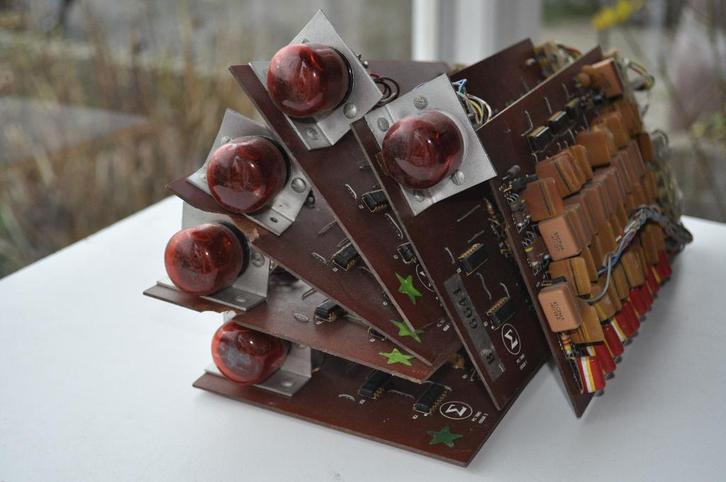 5 stuks Nixiebuizen ITT GN-4P met stuurprinten voetjes Nixie, Hobby en Vrije tijd, Elektronica-componenten, Gebruikt, Ophalen of Verzenden