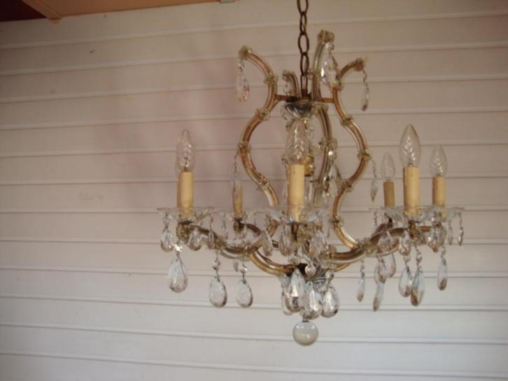 Oude Kroonluchter Nr. 5, Antiek en Kunst, Antiek | Lampen, Ophalen
