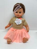 Pop met donker haar en highlights 45 cm, Ophalen of Verzenden, Nieuw, Babypop