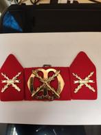 Setje Chassé, Verzamelen, Militaria | Algemeen, Ophalen of Verzenden, Landmacht, Nederland, Embleem of Badge