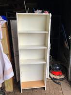 witte boekenkast, Huis en Inrichting, Kasten | Boekenkasten, Ophalen, Met plank(en), Gebruikt, Kunststof