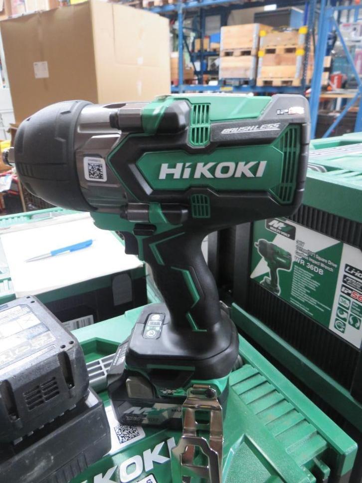 HiKOKI WR36DBWRZ 18/36V MultiVolt LiIon accu slagmoersleutel, Doe-het-zelf en Verbouw, Gereedschap | Handgereedschap, Zo goed als nieuw