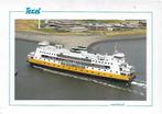 Texel Veerboot Gelopen Ansichtkaart ( A1097 ), Verzamelen, Ophalen of Verzenden, Gelopen, Waddeneilanden