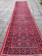 Perzische loper 390x87 cm., Huis en Inrichting, Gebruikt, Hamadan, 200 cm of meer, Rechthoekig