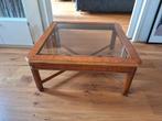 Kersenhouten salontafel, 50 tot 100 cm, Vierkant, Zo goed als nieuw, Kersenhout