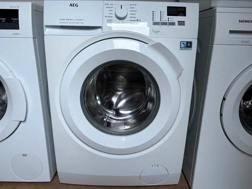 Zo goed als Nieuw Jong Amper gebruikt AEG 6000 Series ProSen, Witgoed en Apparatuur, Wasmachines, Zo goed als nieuw, Voorlader