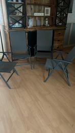 4 x 7 standen stoelen izgs, Tuin en Terras, Ophalen, Zo goed als nieuw, Aluminium