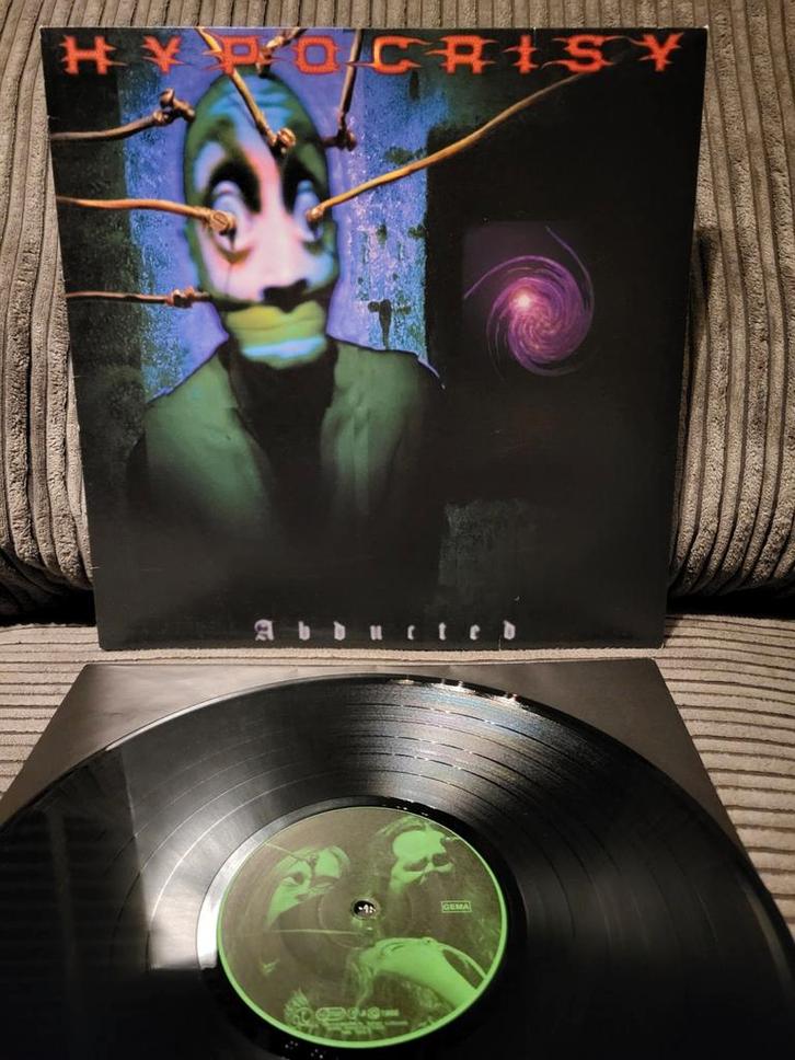 Hypocrisy - Abducted LP (1ste persing), Cd's en Dvd's, Vinyl | Hardrock en Metal, Gebruikt, Ophalen of Verzenden