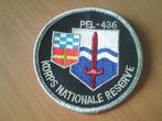 embleem Natres peloton  436, Verzamelen, Militaria | Algemeen, Ophalen of Verzenden, Landmacht, Nederland, Embleem of Badge