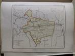 55/ Winsum / Ernstheem / Obergum Litho 1867 Kuyper GRO, Antiek en Kunst, Ophalen of Verzenden
