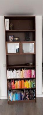 Ikea Billy boekenkast, bruin, 80x28x202 cm, Ophalen, 200 cm of meer, 50 tot 100 cm, Zo goed als nieuw