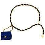 CHANEL Classic chain belt micro flap bag, Kleding | Dames, Echt leder, CHANEL, Ophalen of Verzenden, Minder dan 3 cm