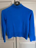 Massimo Dutti wollen coltrui koningsblauw, Verzenden, Zo goed als nieuw, Maat 38/40 (M), Blauw