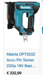 Zeer mooie tacker van makita zonder lader en bat, Ophalen of Verzenden, Zo goed als nieuw, Overige typen