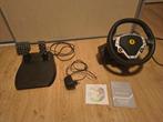 Thrustmaster F430 force feedback stuur en pedalen, Spelcomputers en Games, Ophalen, Gebruikt, Stuur of Pedalen, PlayStation 3