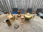 Antieke vintage koperen potten, ketels, kannen, Antiek en Kunst, Ophalen of Verzenden, Koper