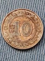 Straits Settlements 10 Cent 1927 George V  - Zilver, Verzenden, Zuidoost-Azië, Losse munt, Zilver