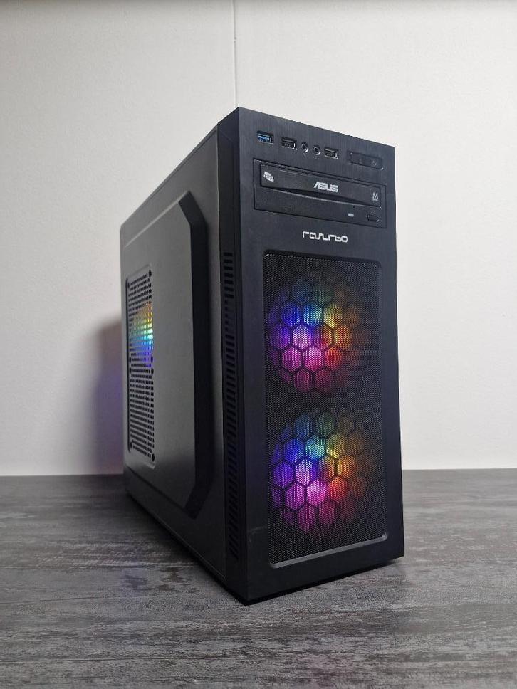 Game PC | Ryzen 5 4500 | GTX 1660 Ti | 16GB RAM | 500GB SSD, Computers en Software, Desktop Pc's, Refurbished, 4 Ghz of meer, SSD