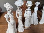 Spode 7 porseleinen dametjes puntgaaf, Ophalen of Verzenden