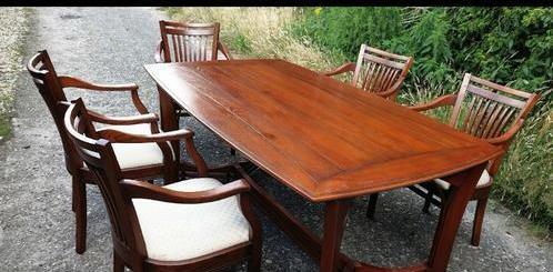 Schuitema Jugendstil eetkamer tafel, Antiek en Kunst, Antiek | Meubels | Tafels, Ophalen