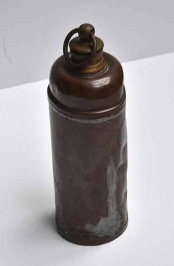 Vintage kruik, heel oud en gerepareerd, inclusief butsen beschikbaar voor biedingen