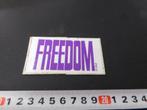 sticker FINA Freedom, Ophalen, Zo goed als nieuw