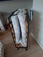 1 persoons opklapbed, Eenpersoons, Ophalen of Verzenden, Zo goed als nieuw, 80 cm