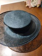 Blauwe dames hoed ( zomer), Ophalen of Verzenden, Zo goed als nieuw, 55 cm (S, 6⅞ inch) of minder