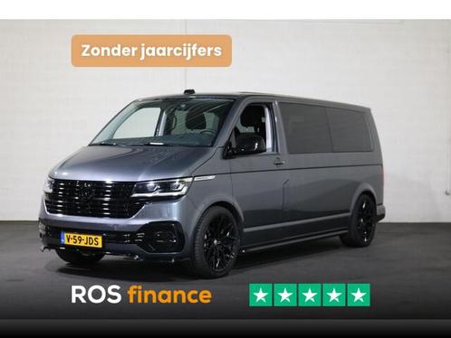 Volkswagen Transporter 2.0 TDI L2 H1 DC 150pk Caravelle Blac, Auto's, Bestelauto's, Bedrijf, Lease, Financial lease, ABS, Achteruitrijcamera