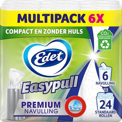 6 stuks Edet Easypull Premium Navulrol - GRATIS VERZENDING, Huis en Inrichting, Schoonmaakartikelen, Overige typen, Verzenden