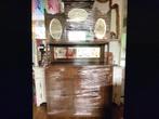 Grootmoeders kast 2 - delig. Nu  € 99,00, Antiek en Kunst, Ophalen