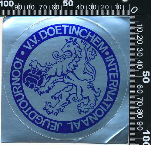 Sticker: VV Doetinchem - Internationaal Jeugdtournooi, Verzamelen, Stickers, Zo goed als nieuw, Sport, Ophalen of Verzenden