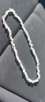 Bergkristal ketting, Sieraden, Tassen en Uiterlijk, Kettingen, Ophalen of Verzenden, Zo goed als nieuw, Steen of Mineraal