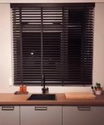Bamboo jaloezieën zwart 50mm 145lx142b cm, Huis en Inrichting, Stoffering | Gordijnen en Lamellen, Ophalen, Zo goed als nieuw