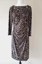 Joseph Ribkoff prachtig leopard jurk met ritsjes mt 40, Maat 38/40 (M), Overige kleuren, ., Joseph Ribkoff