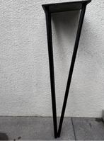 4 stalen design hairpin eettafelpoten, Ophalen, Minder dan 50 cm, 50 tot 100 cm, Rond