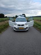 Kia Picanto 1.0 Cvvt 3-DRS 2013 Wit ️INRUIL MOGELIJK️, Auto's, Voorwielaandrijving, Stof, 4 cilinders, 400 kg