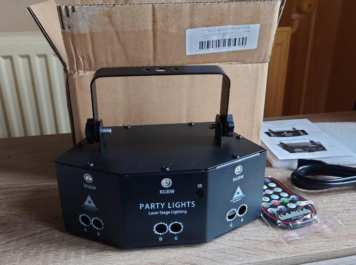9 Eye Strobe Party Light DMX, Muziek en Instrumenten, Licht en Laser, Nieuw, Licht, Geluidgestuurd, Kleur, Stroboscoopeffect, Verzenden