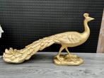 pauw (goud) 45hoog 88lang 25diep/Nieuw!, Verzamelen, Beelden en Beeldjes, Ophalen, Nieuw, Dier