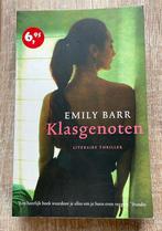 Emily Barr - Klasgenoten, Ophalen of Verzenden, Zo goed als nieuw, Emily Barr