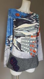 tuniek Save the Queen - leren knopen - wol - print - M/L, Maat 38/40 (M), Overige kleuren, Zo goed als nieuw, Save the Queen