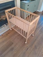 Houten Co-sleeper op Wieltjes, Kinderen en Baby's, Babywiegjes en Ledikanten, Ophalen, Zo goed als nieuw, Ledikant
