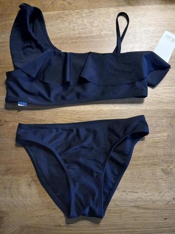 (nieuw) Zwarte bikini maat 158/164 beschikbaar voor biedingen