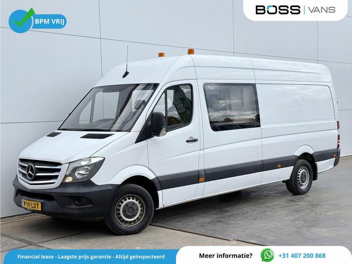 Mercedes-Benz Sprinter 314 2.2 CDI L3H2 Dubbele Cabine Mixto, Auto's, Bestelauto's, Bedrijf, Te koop, ABS, Achteruitrijcamera